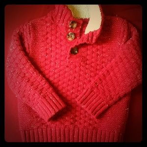 Cat & Jack 2T red sweater